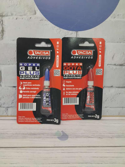ADHESIVO SUPER GOTA PLUS 2 GR. TACSA