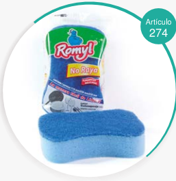 ESPONJA NO RAYA SUPERFICIES DELICADAS ROMYL