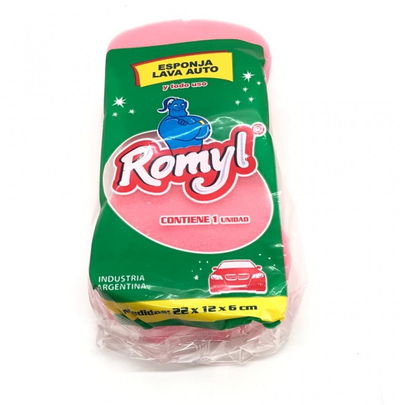 ESPONJA LAVA AUTO ROMYL