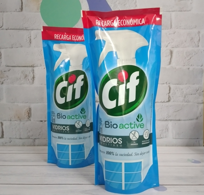CIF LIMPIA VIDRIO 450 ML. DP BIODEGRADABLE