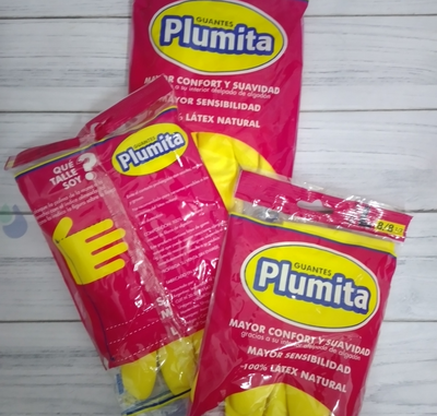 GUANTE GOMA PLUMITA T.M