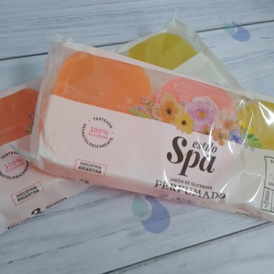 JABON GLICERINA 90 GR. X 3 UNI. SPA PERFUMADOS