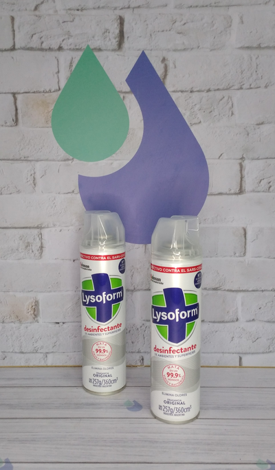 LYSOFORM AEROSOL ORIGINAL 360 CC.