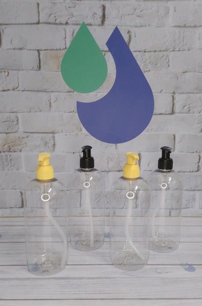 ENVASE BOMBA X 500 C.C. CRISTAL
