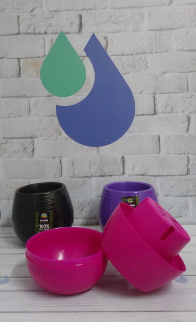 MACETA AUTORRIEGO N3 BERUPLAST