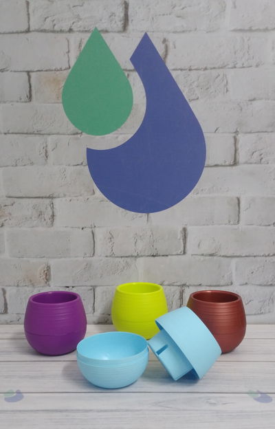 MACETA AUTORRIEGO N1 BERUPLAST