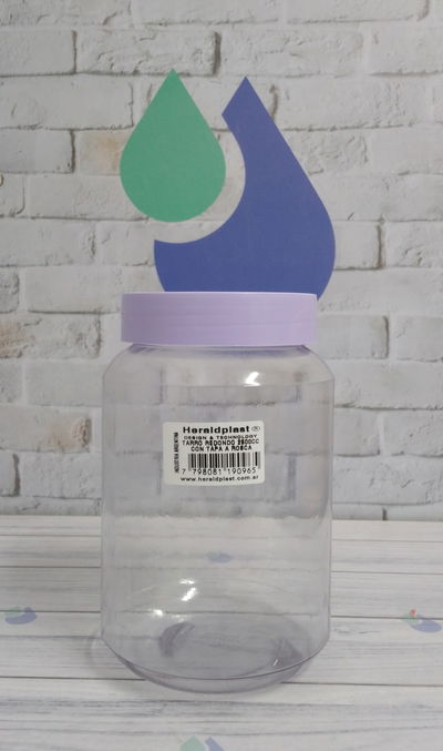 HERMETICO TARRO REDONDO TAPA A ROSCA GRANDE