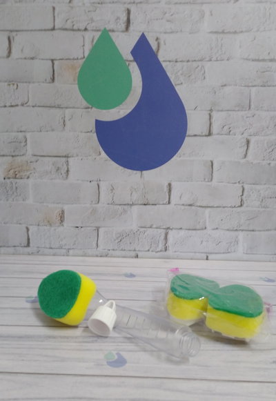 SET ESPONJA RECARGABLE + REPUESTO X 2