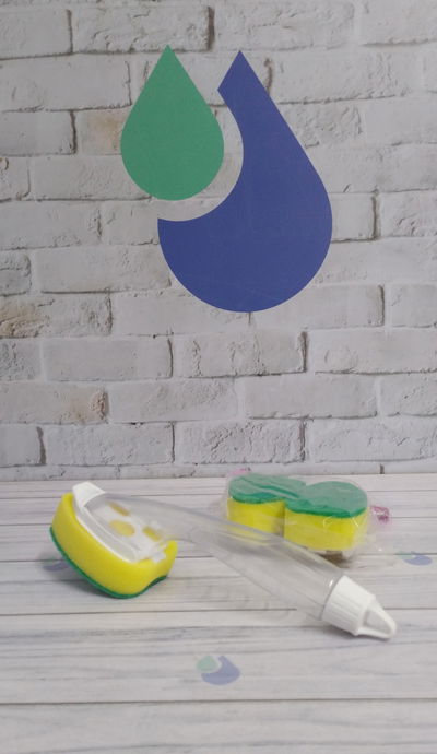SET ESPONJA RECARGABLE + REPUESTO X 2