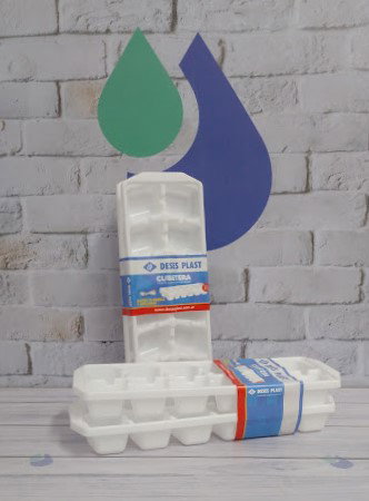 CUBETERA PLASTICA PACK X 2 UNI APILABLE