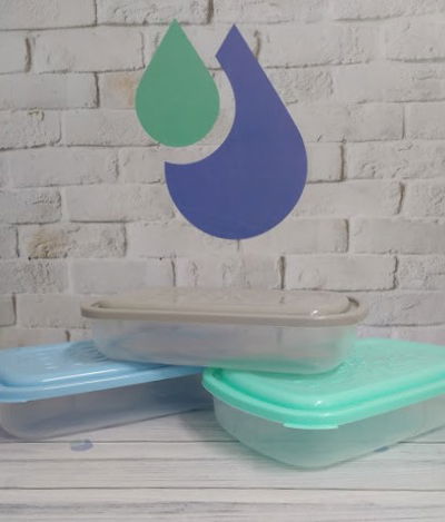 HERMETICO RECT POO 2L. APROX TAPA COLOR.