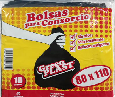 BOLSA CONSORCIO 80X110X10 UNID. MEDIA DENSIDAD