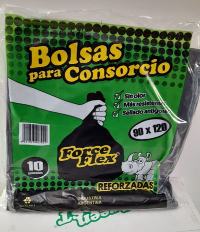 BOLSAS CONSORCIO 90X120X10 UNID. REFORZADA