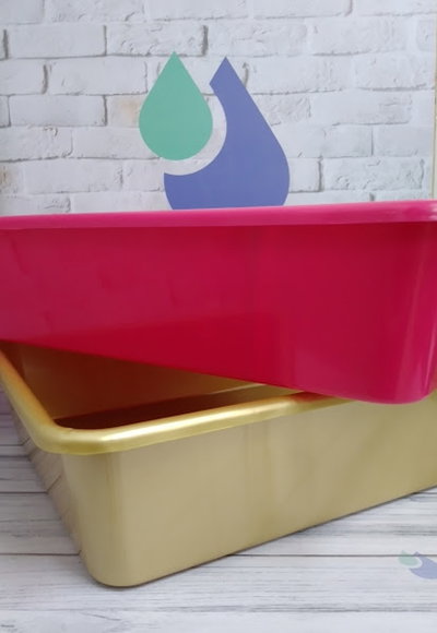 BANDEJA RECTANGULAR PLASTICA GRANDE