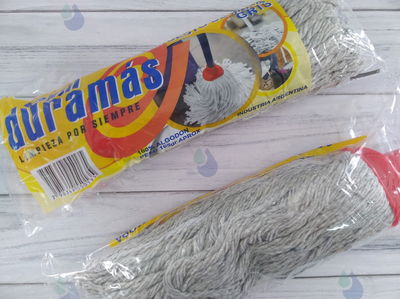 MOPA ALGODON GRIS 165 GR. DURAMAS