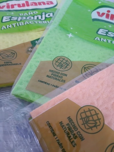 PAÑO ESPONJA ANTIBACTERIAL VIRULANA