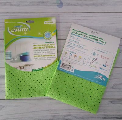 PAÑO MICROFIBRA COCINA SUPER ABSORBENTE LAFFITTE