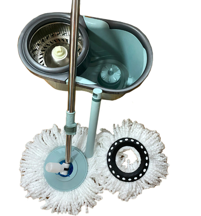 MOPA MICROFIBRA CON BALDE CENTRIFUGO C/ TAPON - LAFFITTE