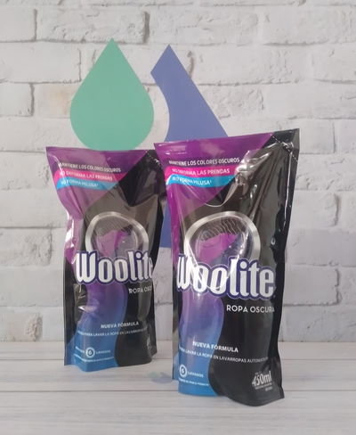 WOOLITE JABON ROPA OSCURA DP 450 ML.