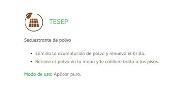 TESEP LIQUIDO ATRAPA POLVO X 5 LT - SEIQ