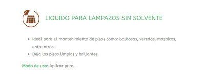 LIQUIDO PARA LAMPAZOS X 5 LT - SEIQ