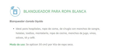 BLANQUEADOR ROPA BLANCA X 5 LT - SEIQ