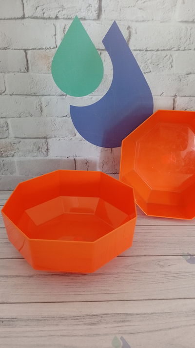 BOLS OCTOGONAL GRANDE PLASTICO