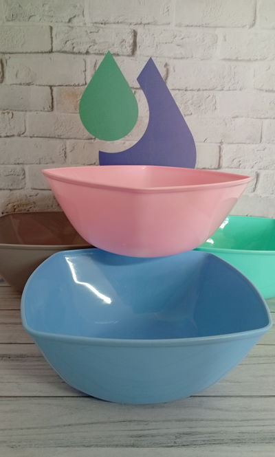 ENSALADERA CUADRADA COLORES VARIOS