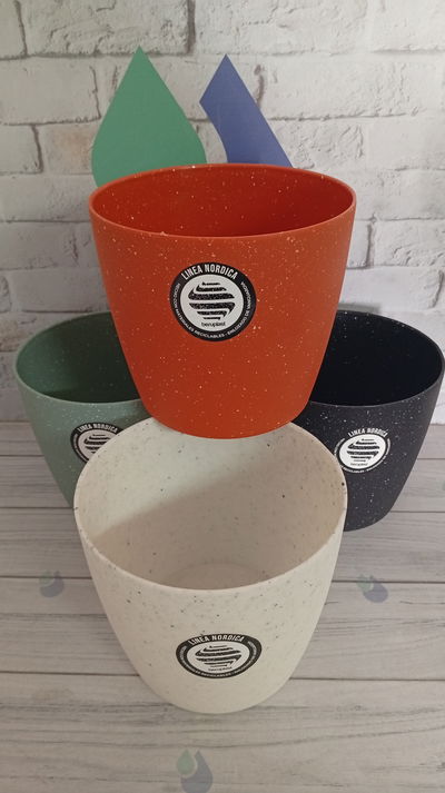 MACETA NORDICA ENLOZADO N17 BERUPLAST