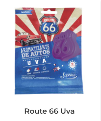 ROUTE 66 AROMATIZANTE AUTO SAPHIRUS