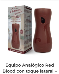 APARATO DIFUSOR AEROSOLES DECO COLOR SAPHIRUS