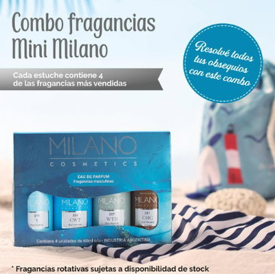 COMBO MINI MILANO PERFUMERIA FINA