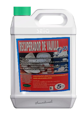RECUPERADOR DE VAJILLA X 5 LT. SEIQ
