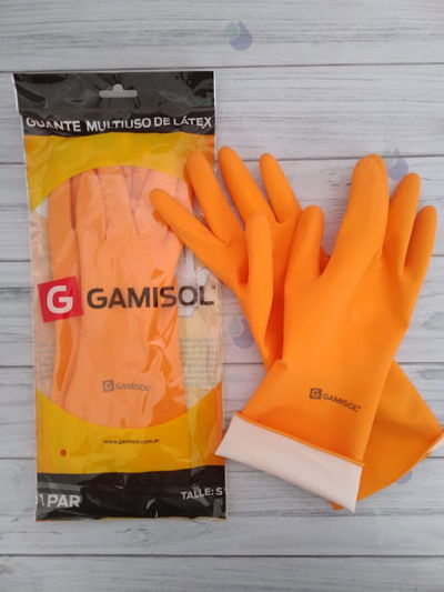 GUANTE AFELPADO T. S NARANJA