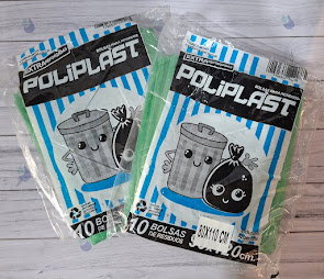 BOLSA POLIPLAST VERDES 80X110X10 UN. EXT