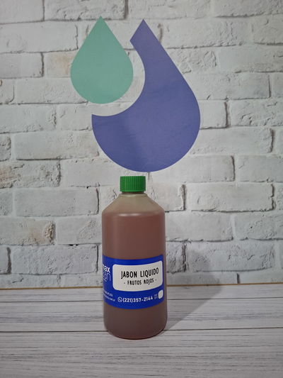 JABON CORPORAL LIQUIDO FRUTOS ROJOS X LT.