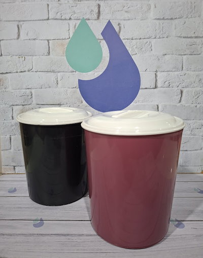 TACHO RESIDUO 3 LT. CON TAPA PLASTICO