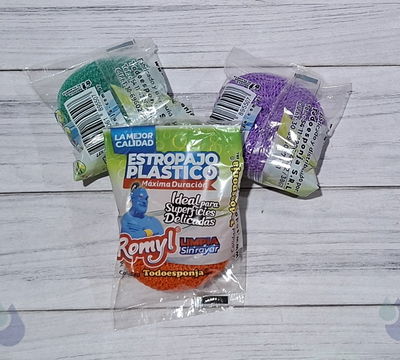 ESTROPAJO PLASTICO ROMYL