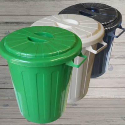 RESIDUO REDONDO 60 L. APROX. TAPA PLANA
