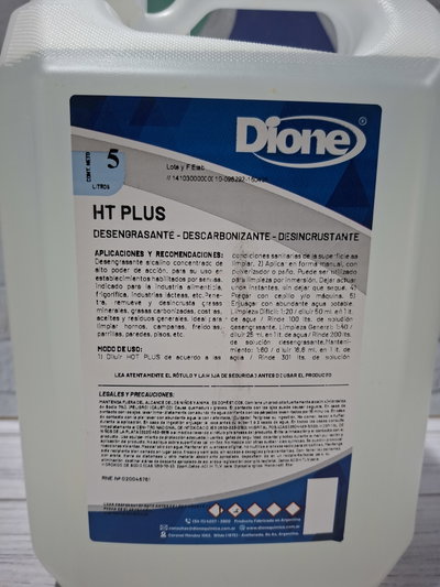 HT PLUS DESENGRASANTE DESCARBONIZANTE X 5LT DIONE