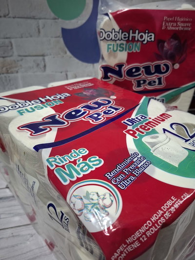 PACK HIGIENICO DOBLE HOJA 12 X 30 MTS. NEW PEL