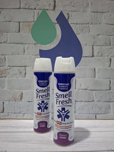 DESINFECTANTE AEROSOL X 360 C.C. SMELL FRESH - LAVANDA
