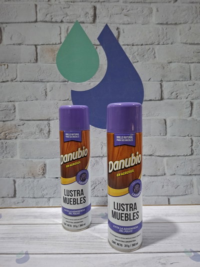 LUSTRAMUEBLES AEROSOL LAVANDA 360 C.C. DANUBIO