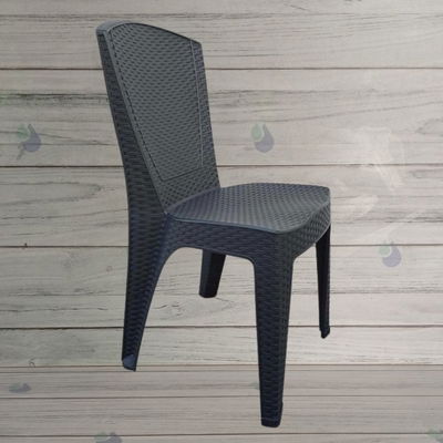 SILLA PLASTICA SIMIL RATAN