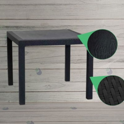 MESA PLASTICA SIMIL RATAN