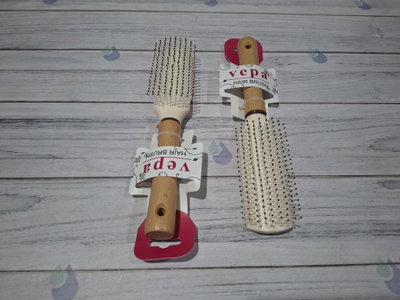 CEPILLO PELO PLASTICO MANGO SIMIL MADERA 2554-7