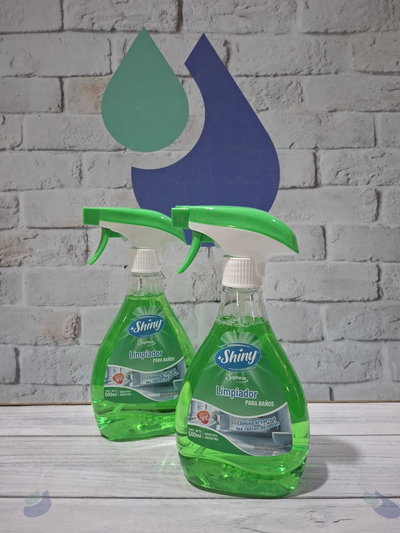 LIMPIADOR BAÑO CON GATILLO X 500 ML. SHINY