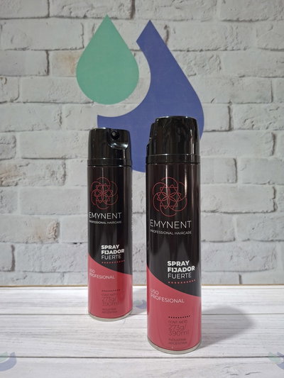 FIJADOR SPRAY FUERTE 390ML- EMYNENT