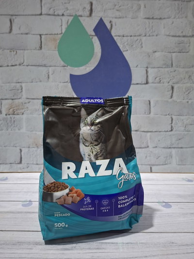ALIMENTO GATO ADULTO - 500 GR. RAZA