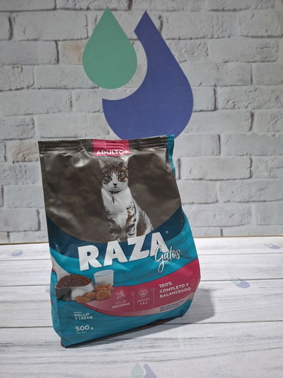 ALIMENTO GATO ADULTO - 500 GR. RAZA